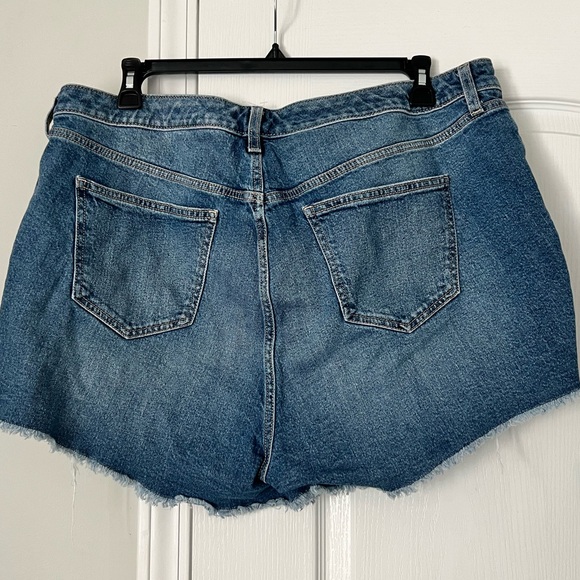 Torrid | denim distressed shorts - 20 - Picture 2 of 6